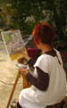 en pleine peinture